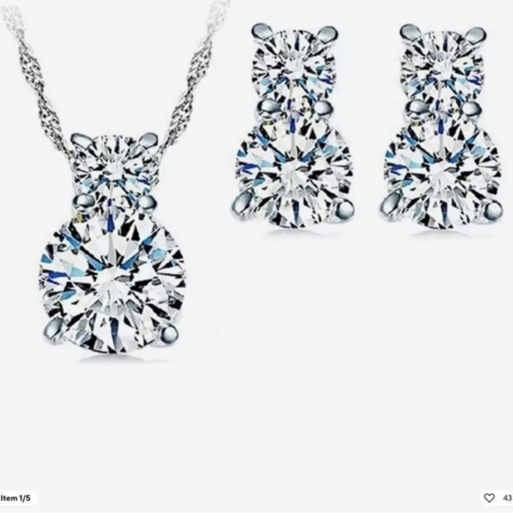 New .925 Sterling Jewelry Set